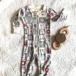 Hanna Andersson organic Star Wars pajama, 6-9mo